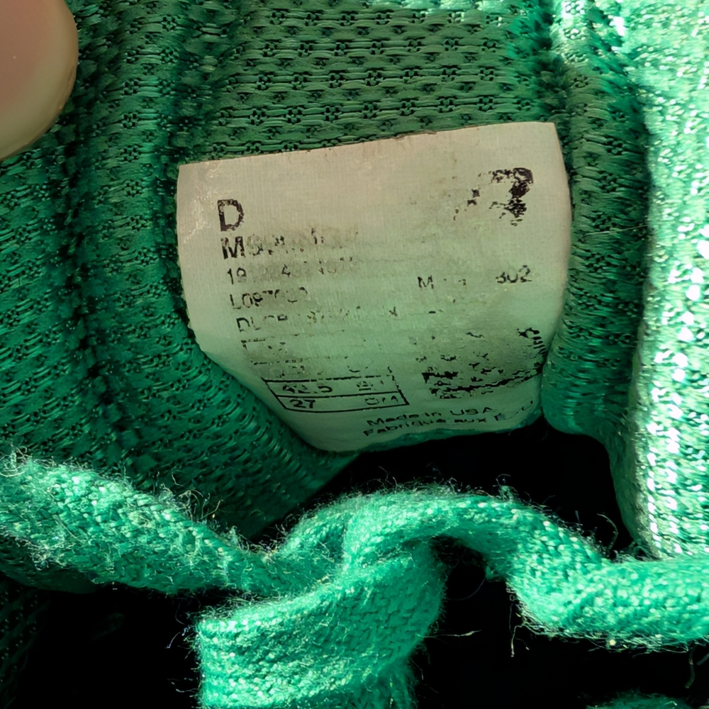 New Balance 990v4 Made in USA St. Patrick’s Day - Anguilla Green Size 8.5 - Picture 9 of 10